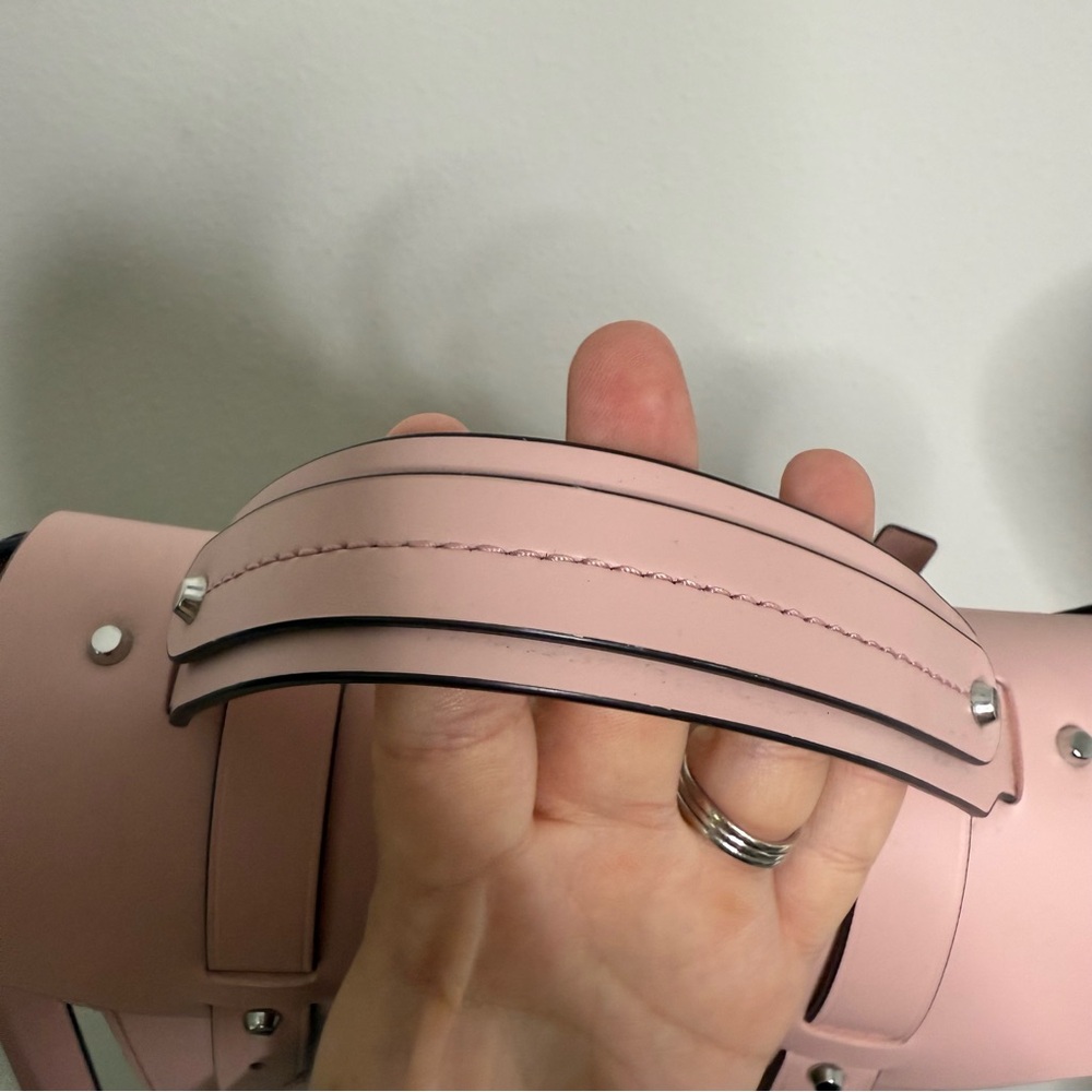 Michael Kors Pink Leather Manhattan Purse - Picture 10 of 15